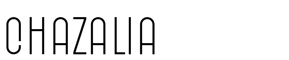 chazalia font family download free