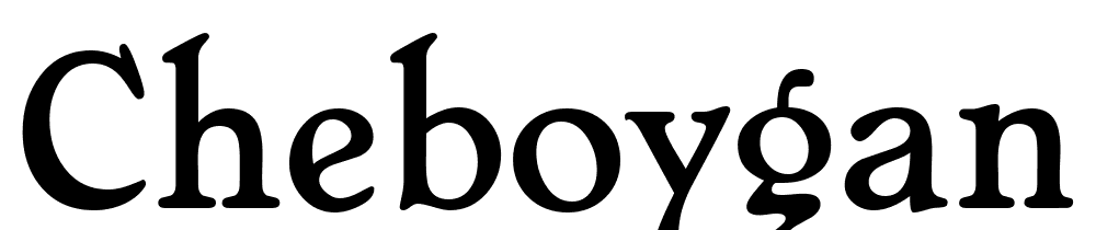 cheboygan font family download free