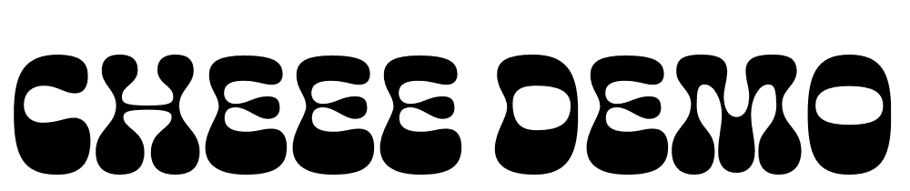 Cheee-Demo-Bingbong font family download free