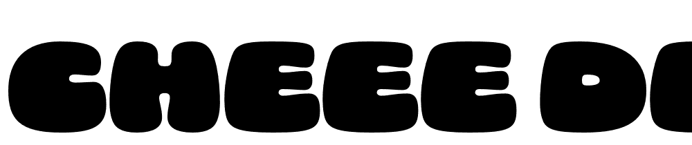 Cheee-Demo-Choy font family download free