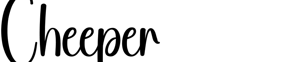 cheeper font family download free