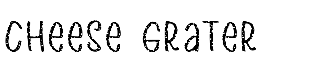 cheese_grater font family download free
