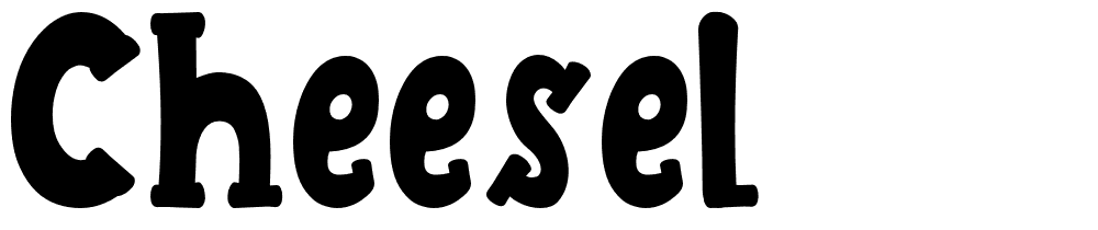 Cheesel font family download free