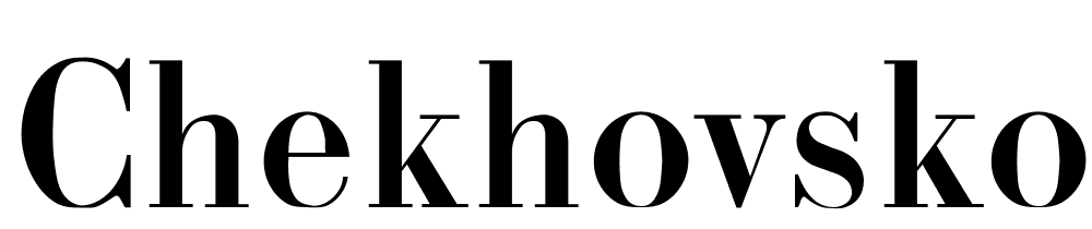 Chekhovskoy font family download free