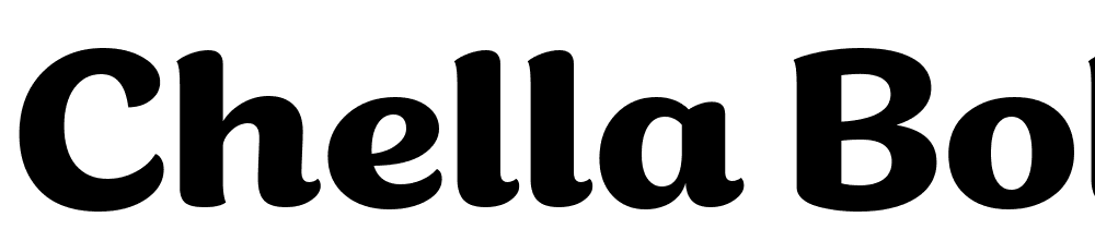 Chella-Bold font family download free