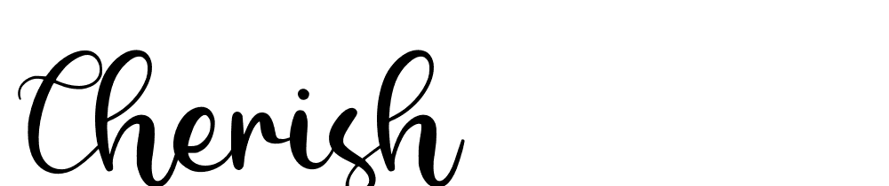 Cherish font family download free