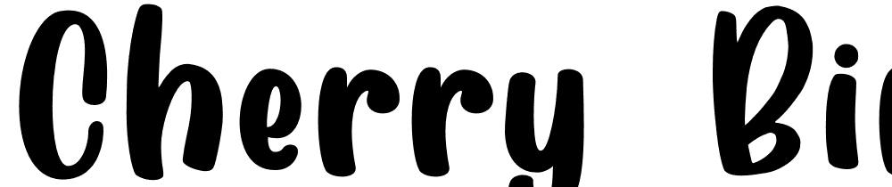 Cherry-Bird-Demo font family download free