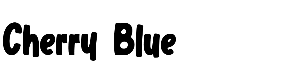 cherry_blue font family download free