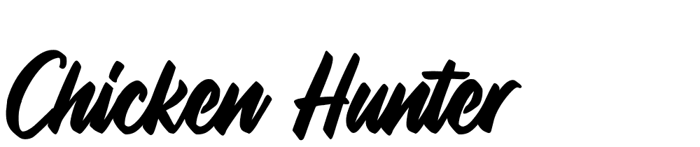 Chicken-Hunter font family download free