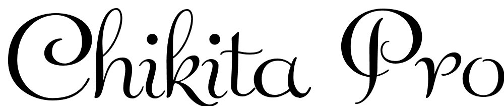 Chikita Pro font family download free