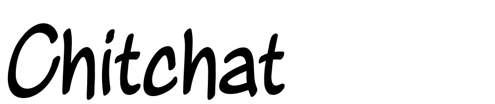 ChitChat font family download free