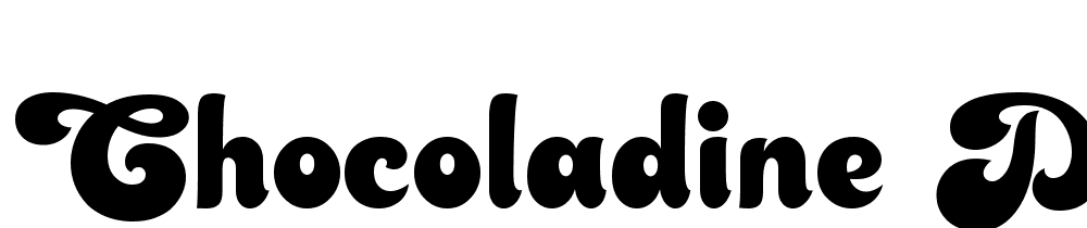 Chocoladine-Demo font family download free