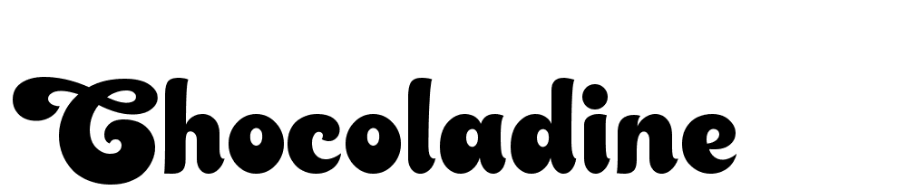 chocoladine font family download free