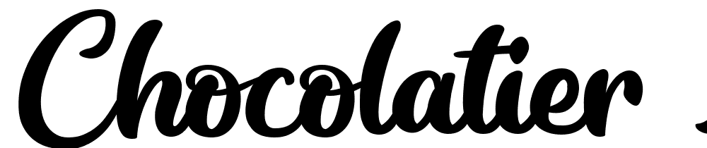 Chocolatier Artisanal font family download free