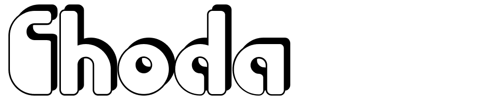 choda font family download free