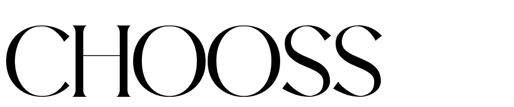 Chooss font family download free