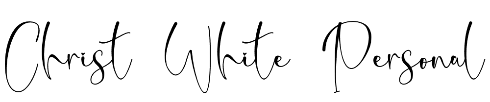 christ-white-personal-use font family download free