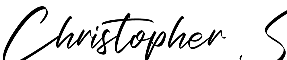 Christopher-Signature font family download free