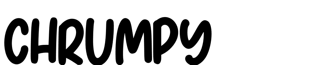 Chrumpy font family download free