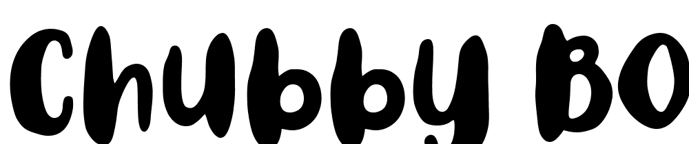 Chubby-Boys font family download free