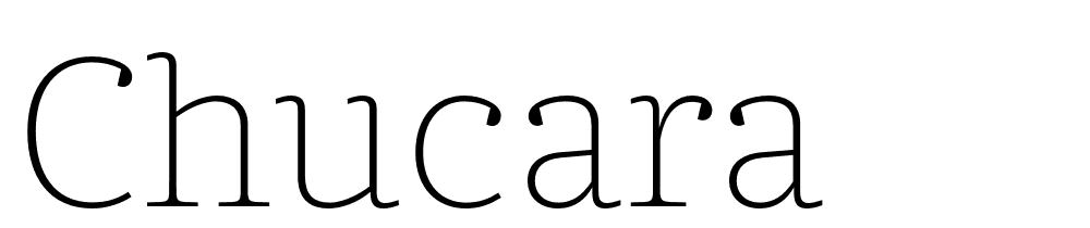 Chucara font family download free