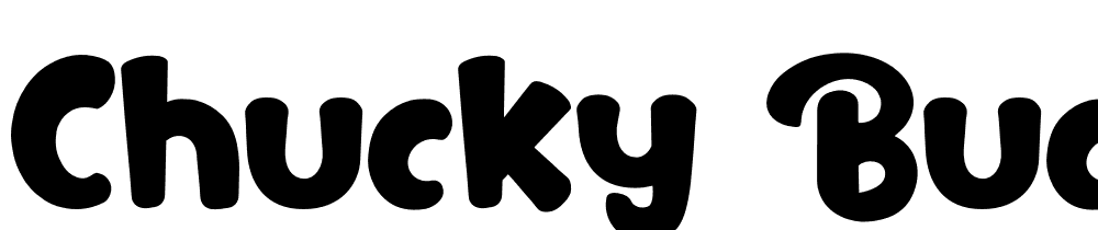 chucky_buck font family download free