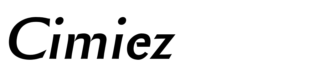 Cimiez font family download free