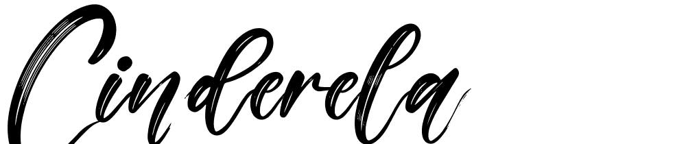 Cinderela font family download free
