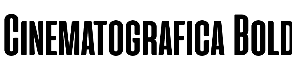 Cinematografica-Bold font family download free