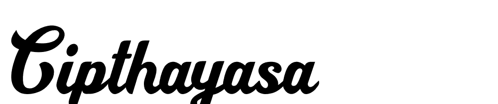 Cipthayasa font family download free