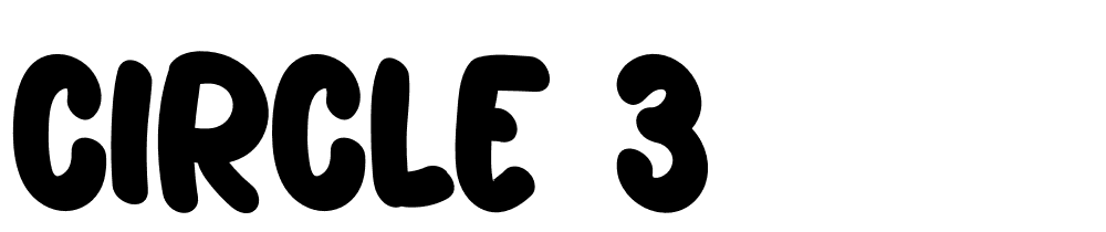 circle_3 font family download free