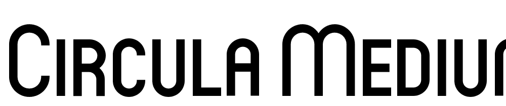 Circula-Medium font family download free