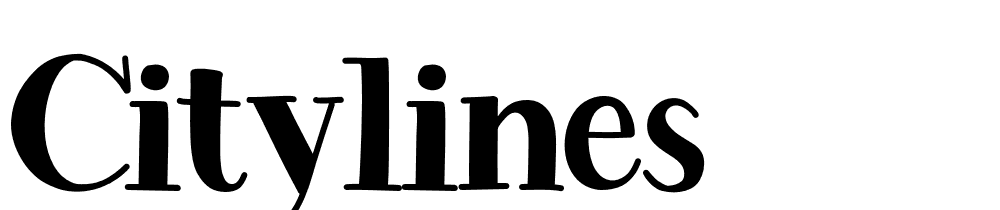 citylines font family download free