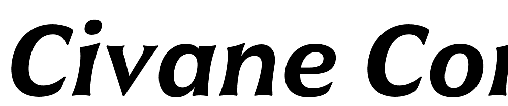 Civane Cond font family download free