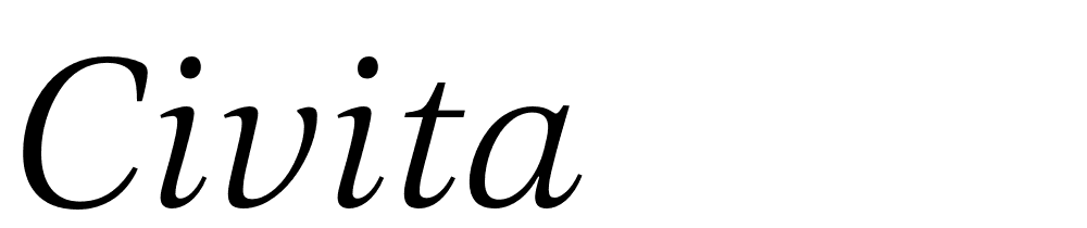 Civita font family download free