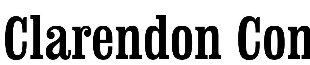 Clarendon-Condensed-BT font family download free