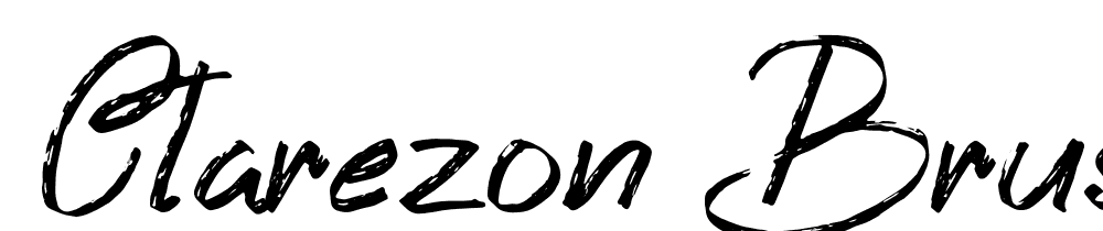 clarezon-brush-personal-use font family download free