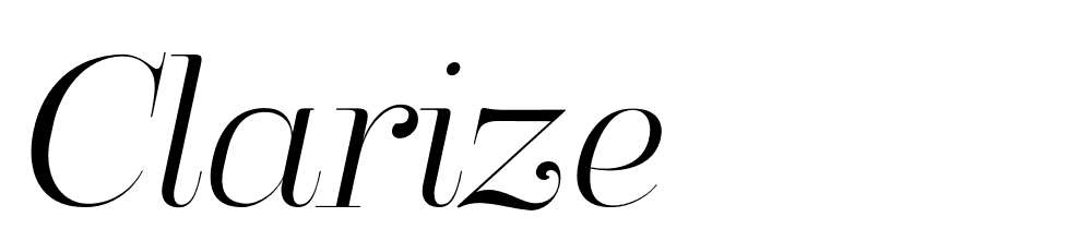 Clarize font family download free