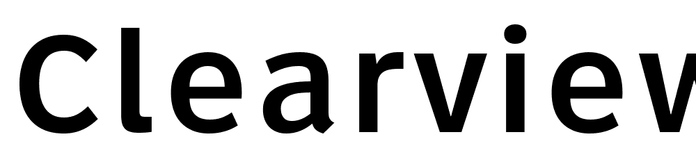 ClearviewHwy-5-W-R font family download free