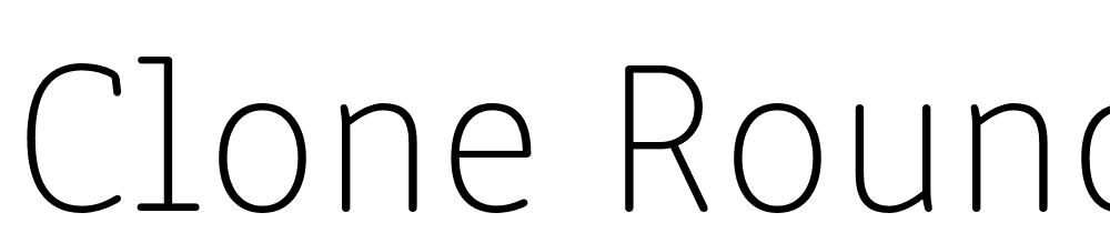 Clone-Rounded-PE-Th font family download free