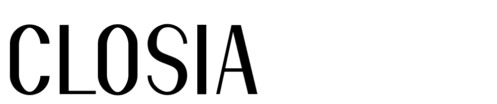 Closia font family download free