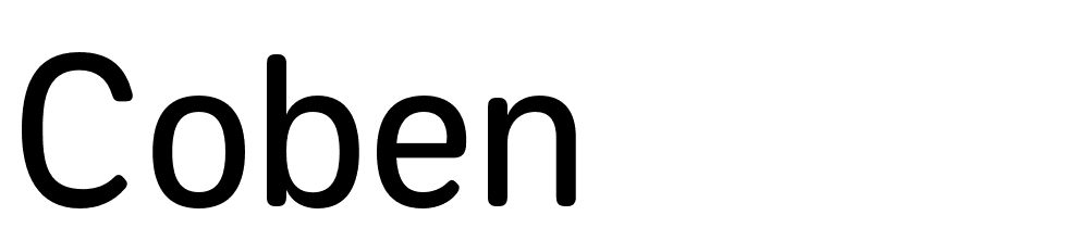 Coben font family download free