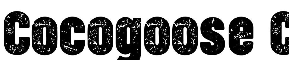 Cocogoose-Compressed-Trial-Letterpress font family download free