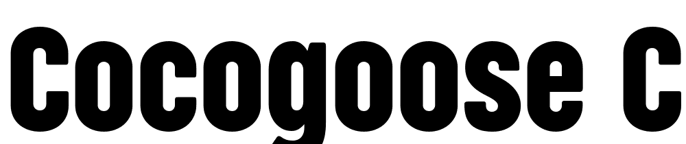 Cocogoose-Compressed-Trial-Regular font family download free