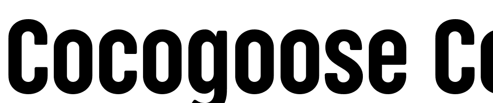 Cocogoose-Compressed-Trial-Semilight font family download free