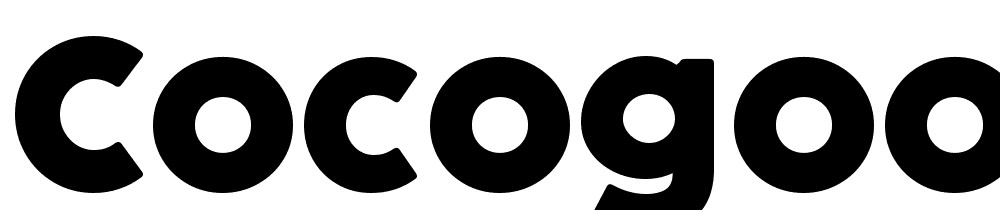 Cocogoose font family download free