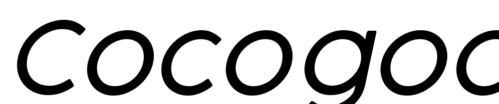 Cocogoose-Pro font family download free