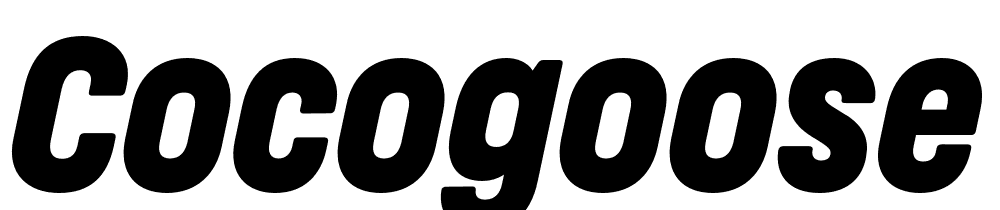 Cocogoose Pro font family download free