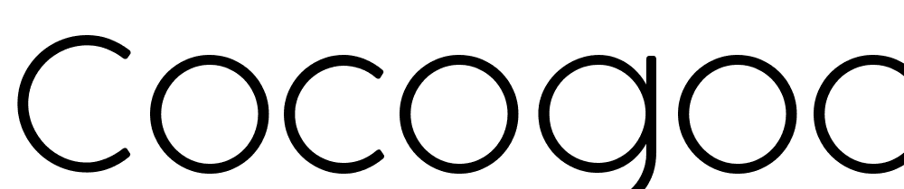 Cocogoose-Pro-UltraLight font family download free