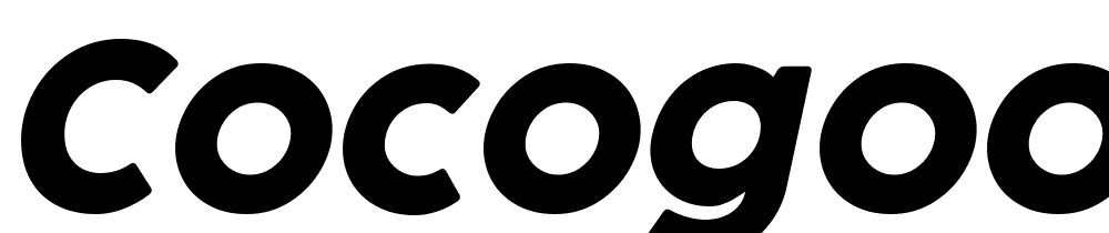 Cocogoose-ProTrial font family download free